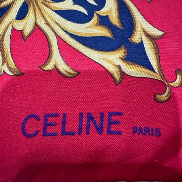 Celine Silk Large Jewelry Box Handrolled Scarf - Picture 7 of 10